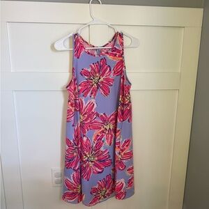 Lilly Pulitzer Purple and Pink Halter Sundress